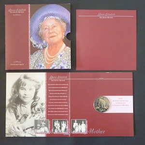 Pièce de cinq livres du Royaume-Uni de 2000 : Pièce de monnaie royale du centenaire de la reine mère