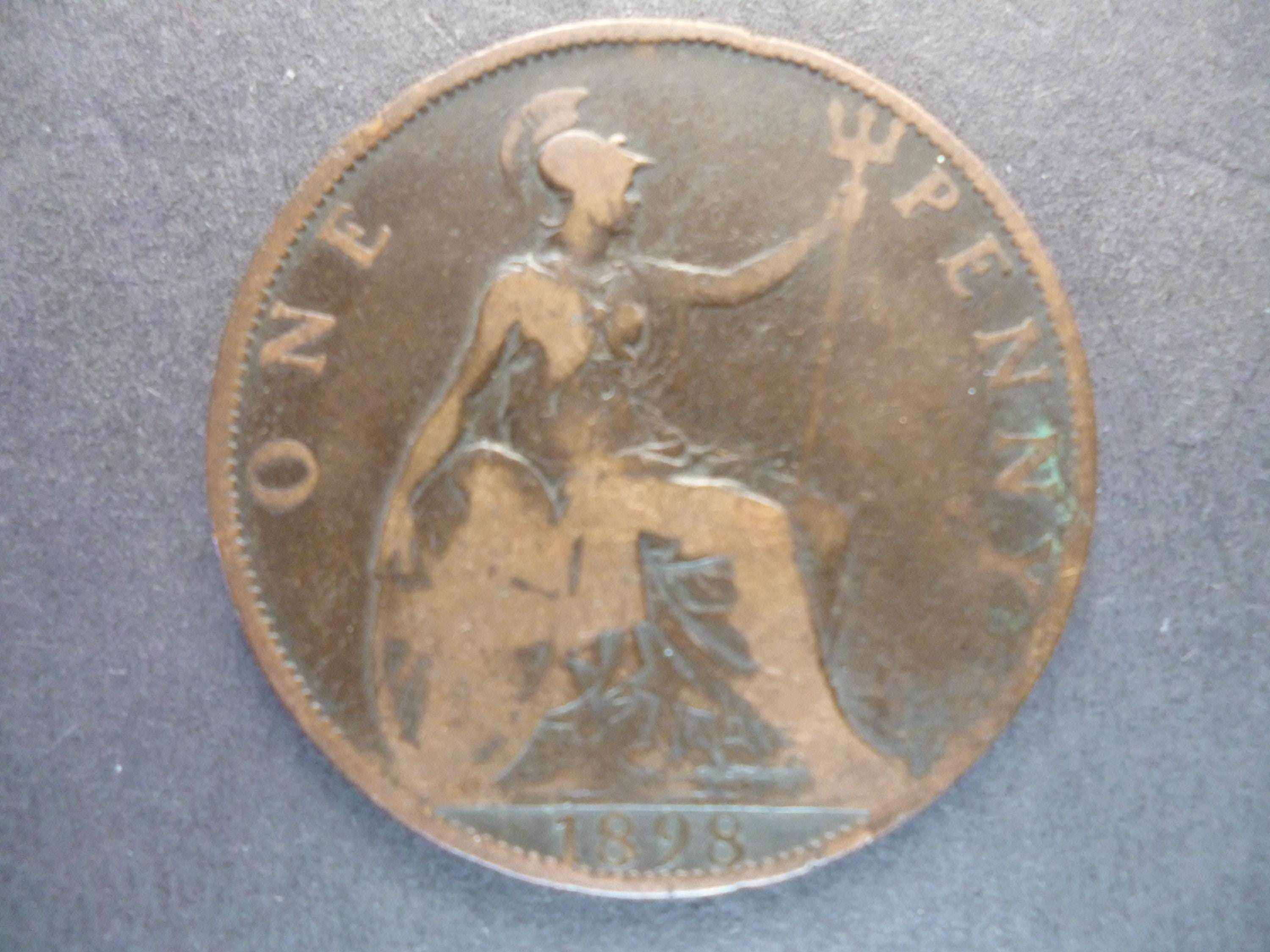 Victoria one penny - Etsy 日本