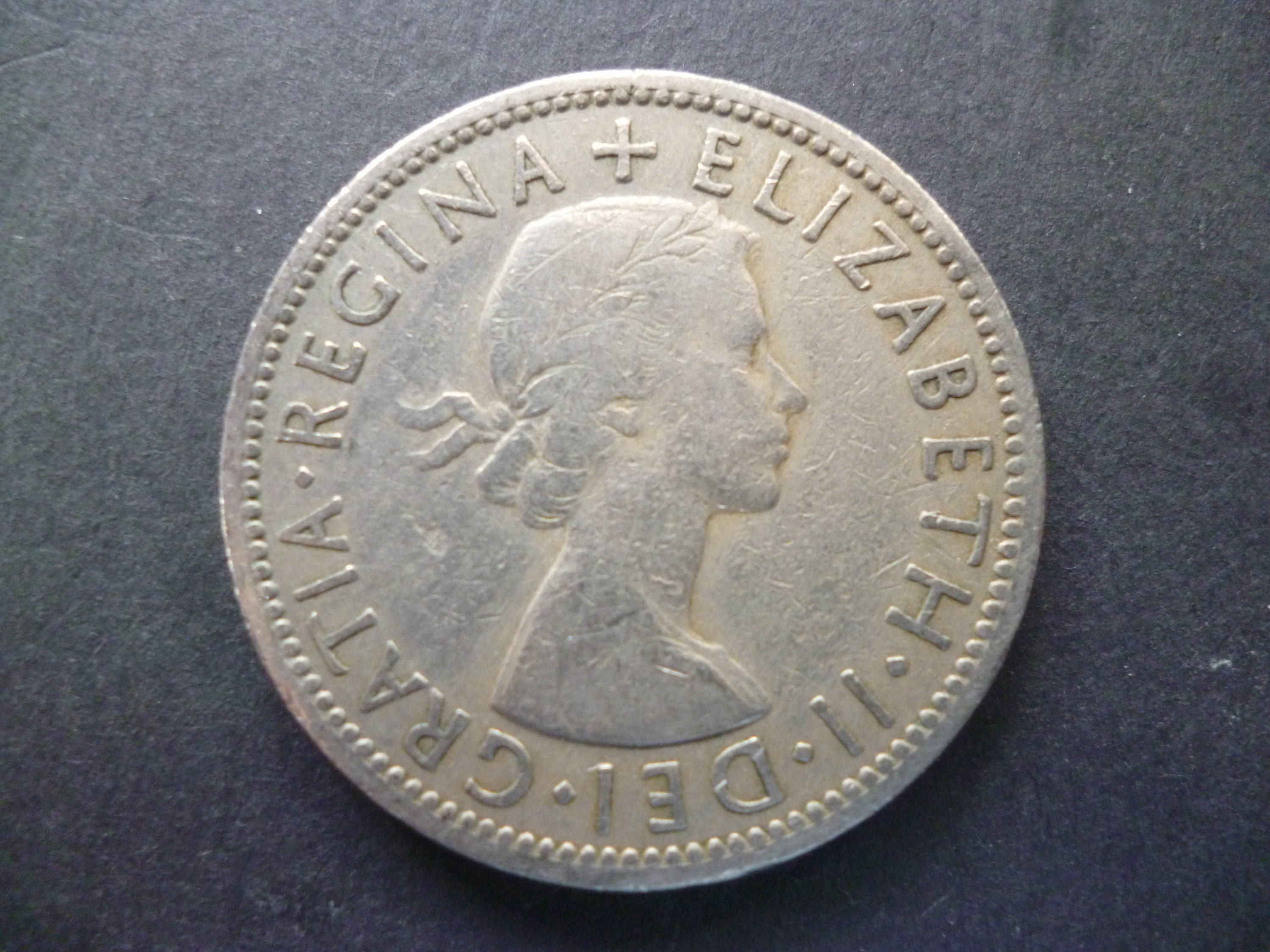 1955年 2シリング・フローリン貨幣：イギリスの宝飾品用白銅貨 - Etsy 日本