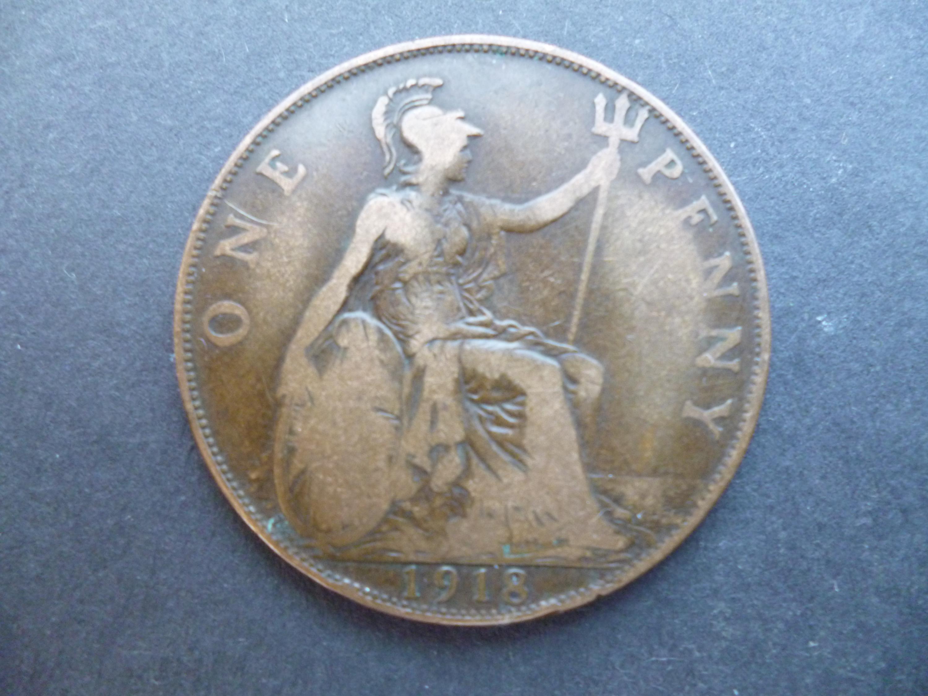 One penny 1918 - Etsy 日本