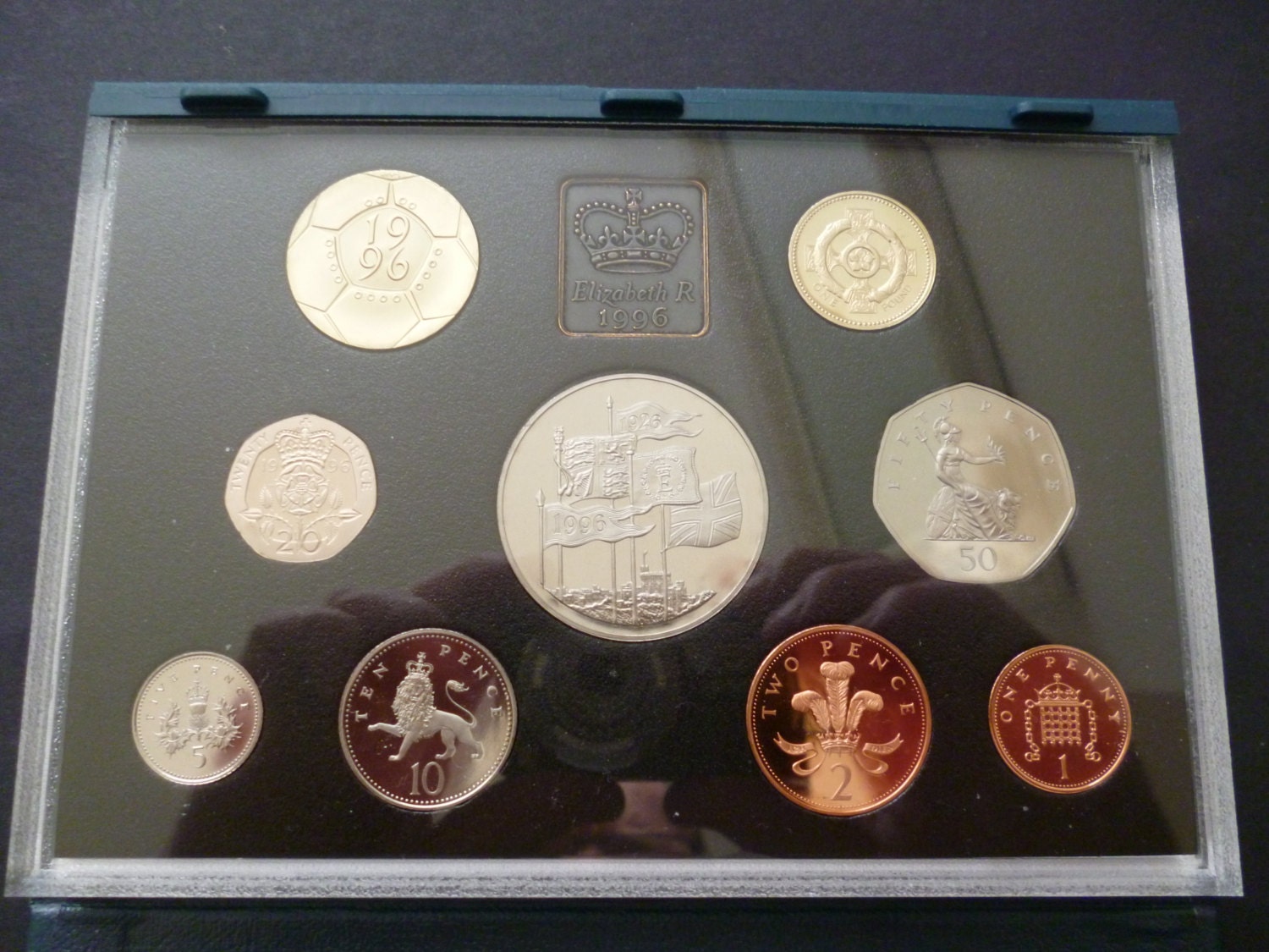 1996 UK Royal Mint Proof Coin Set - Complete Collection - Etsy Canada