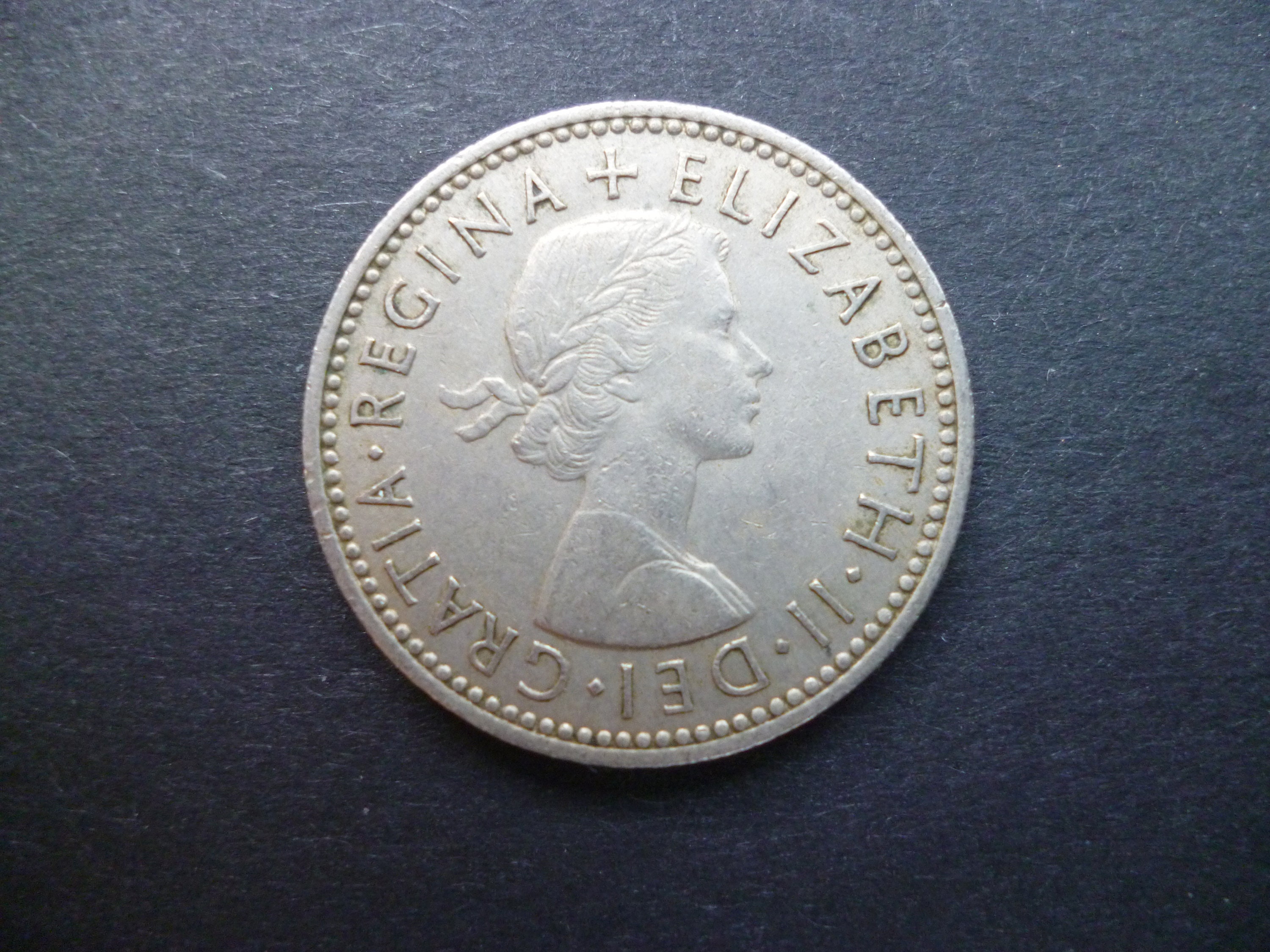 1955年英国シリング硬貨：白銅ニッケル製英語版 - Etsy 日本