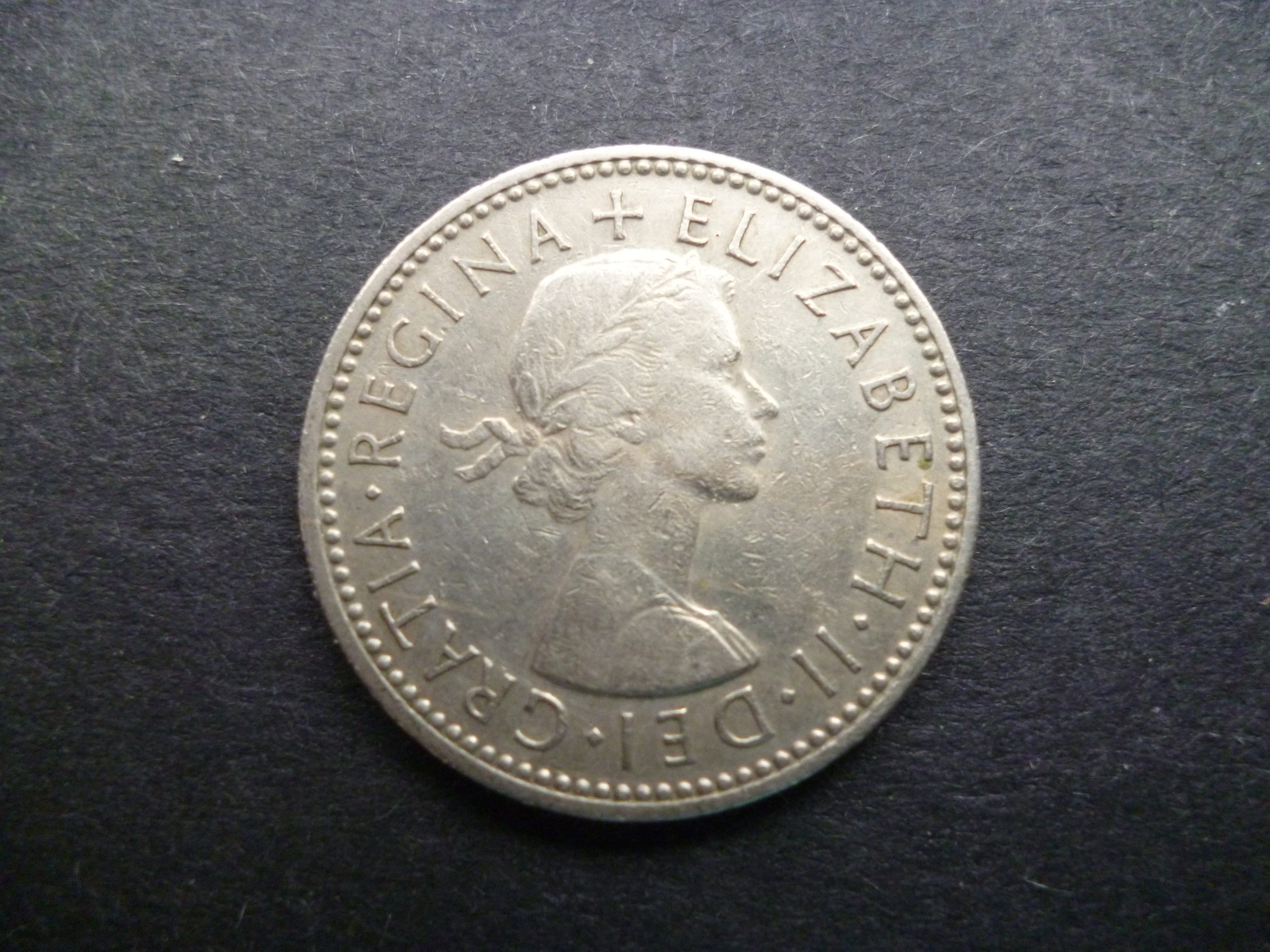 1958年スコットランド・シリング硬貨：イギリスの銅ニッケル硬貨