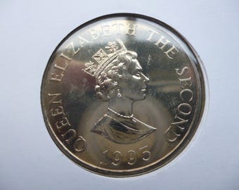 1995年ヴィンテージジャージーコイン＆切手初日カバー：チャンネル諸島