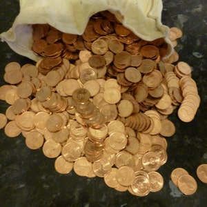 1976 UK Halfpence Coins: Uncirculated Bronze, Pack of 10