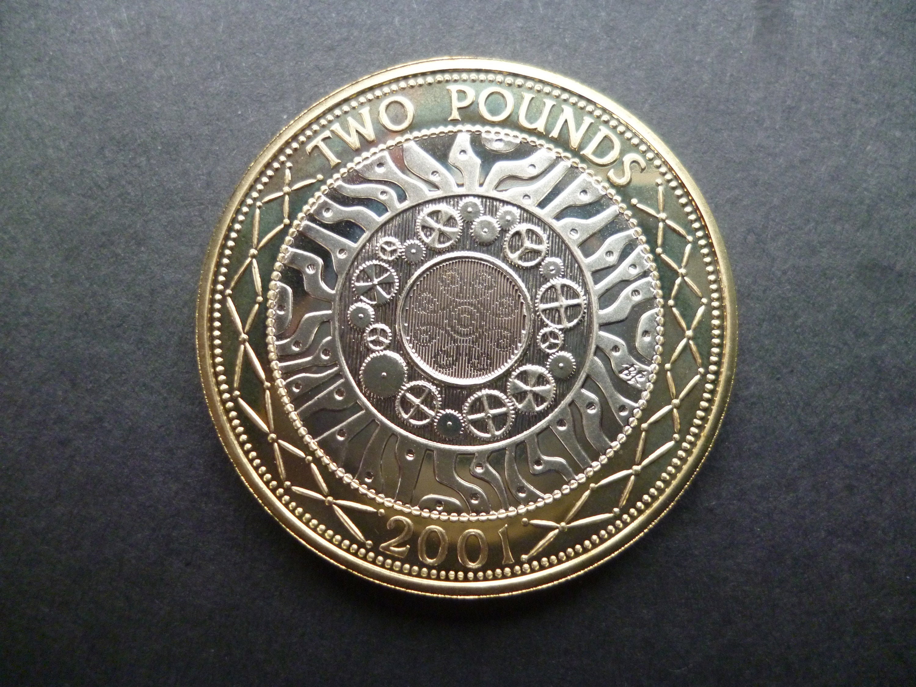2001 two pounds coin - Etsy 日本
