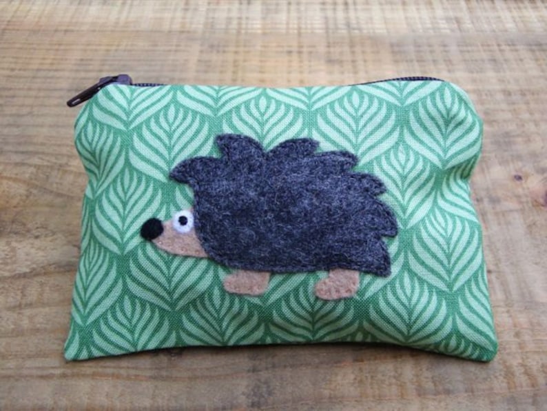Hedgehog Small Coin Purse Wallet