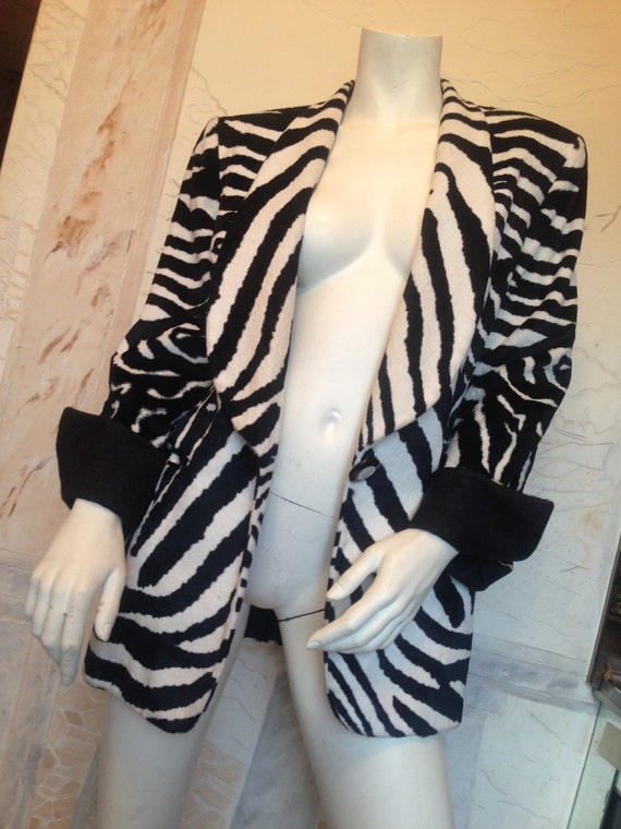 Gianfranco Ferre zebra chic