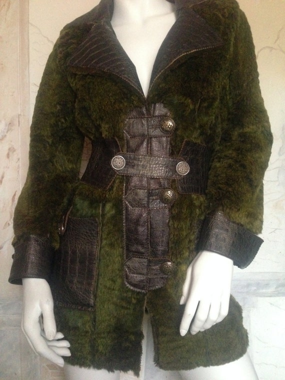 Fur coats Moschino Cheap and chic