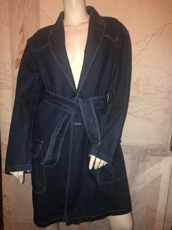 Jeans coat Alexander McQueen 90s