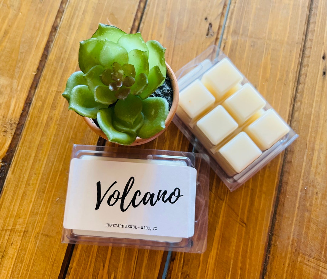Volcano Scented Wax Melt Volcano Fruit and Citrus Scent Etsy