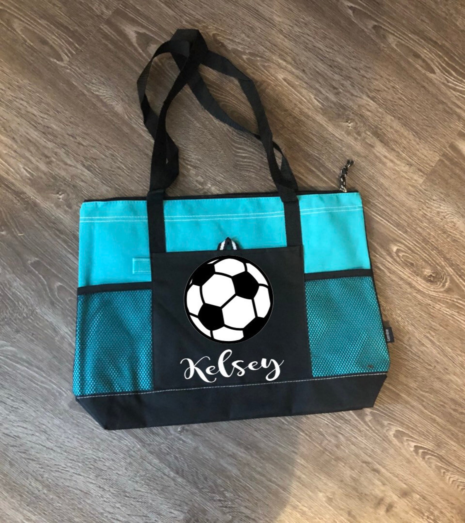 Soccer Tote Soccer Bag Soccer Mom Soccer Gift Etsy