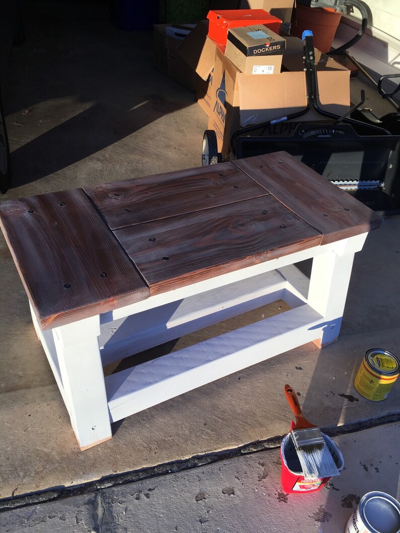 Rustic Coffee Table Etsy