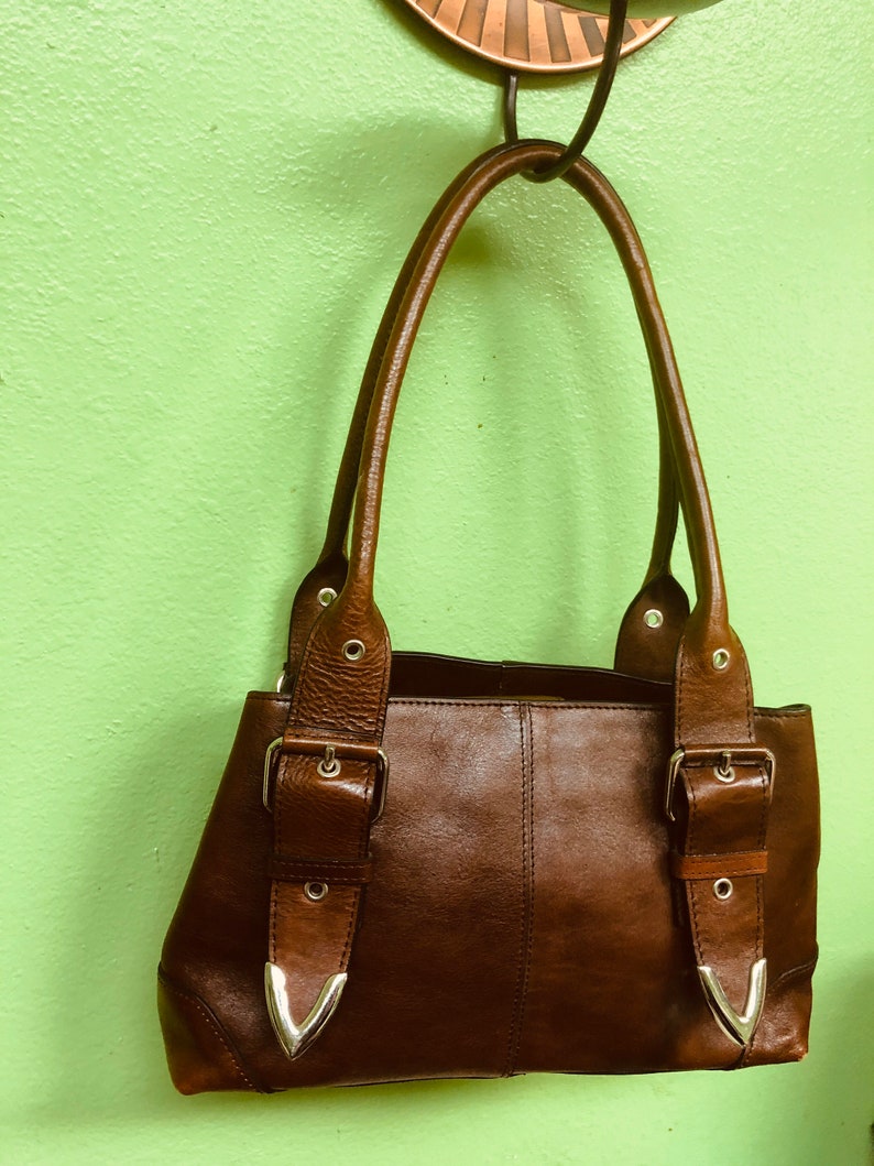 Vintage Wilsons leather handbag | Etsy