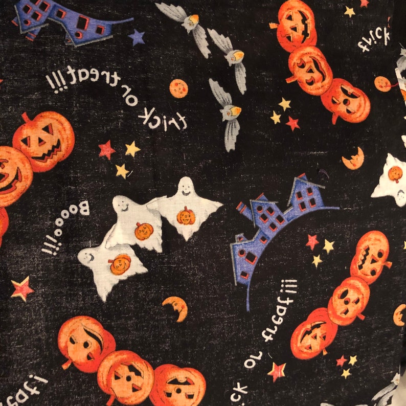 Halloween bandanas 3 pc 22\u201d22 cotton unique design Made in USA