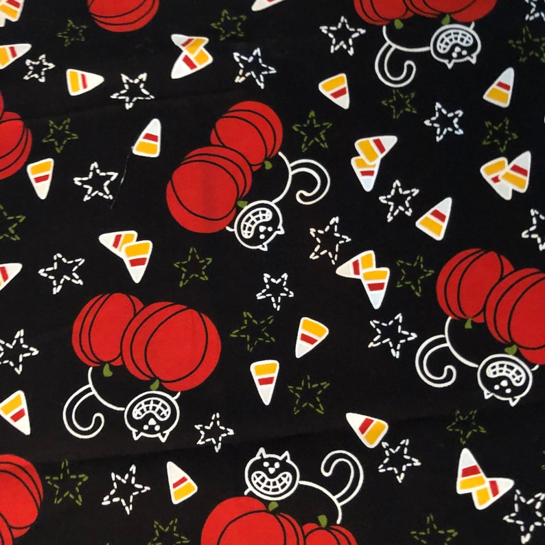 Halloween bandanas 3 pc 22\u201d22 cotton unique design Made in USA