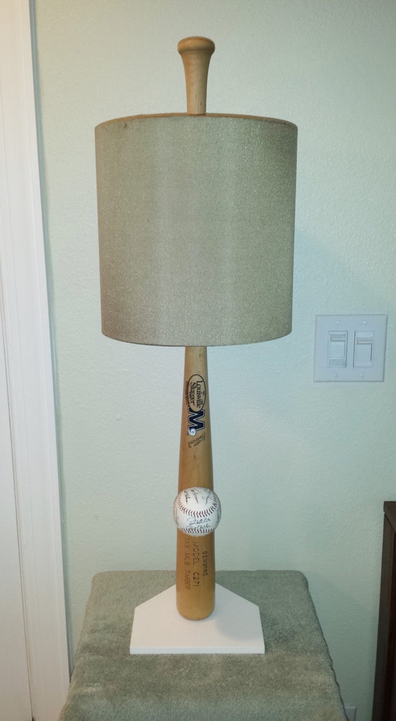 Baseball Bat Lamp Louisville Slugger