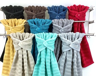 Handwoven 100 Cotton Fall Tea Towels Kitchen Towels Hand Towels
