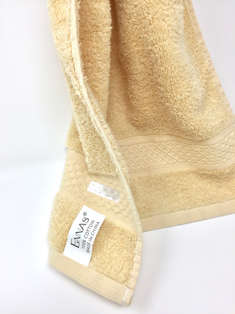 Beige Hanging Hand Towel Linen Colored Snap Towel Ivory Etsy