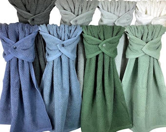 Quick Dry, Textured Hand Towel Wrap in Multiple Colors