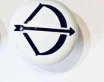 One single drawer knob pulls white ceramic or black ceramic