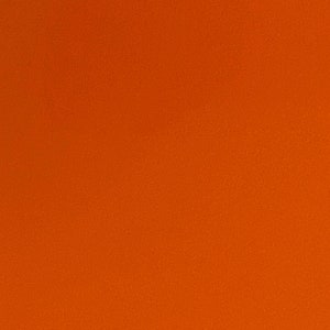 May include: Solid orange background.