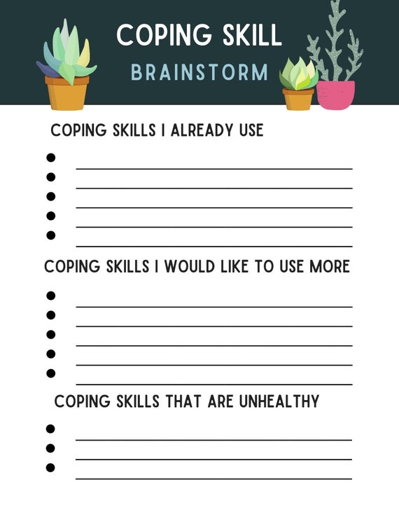coping-skill-worksheet-brainstorm-download-trauma-therapy-etsy