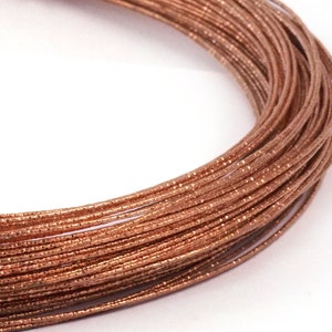 Wire Art Strukturierter Roher Kupferdraht 1.2 mm 17 Gauge UKD raf4-03