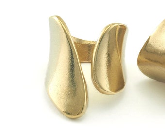 Anello regolabile in ottone grezzo 28 mm (16,5 mm misura interna 6US) OZ746