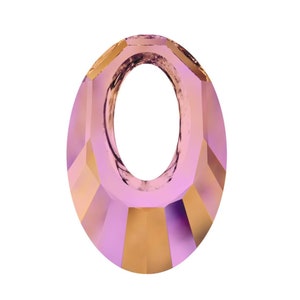 Helios-hanger 6040 Swarovski-kristal 30 mm astraalroze