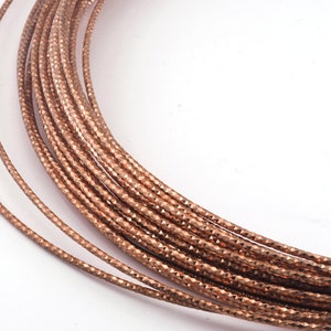 Textured Raw Copper Wire 3mm  RF1-03