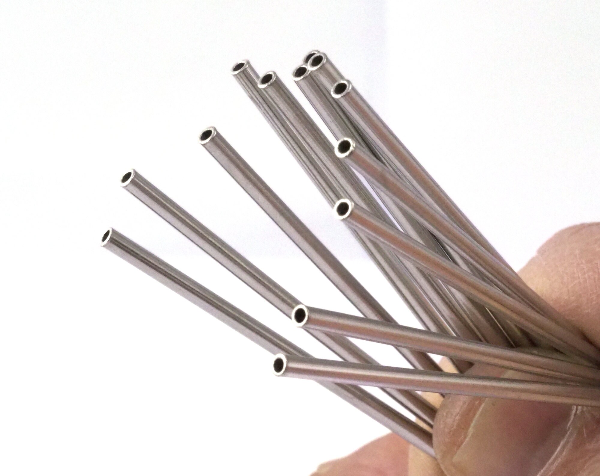 激安直営店 Free) (nickel Tone Silver Himmeli Copper 2.5 Beads Tubes モビール