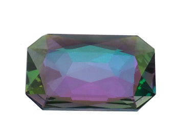 Rectangle octagon large fancy stone Swarovski® 4627 paradise shine unfoiled 27X18.5MM O32-2