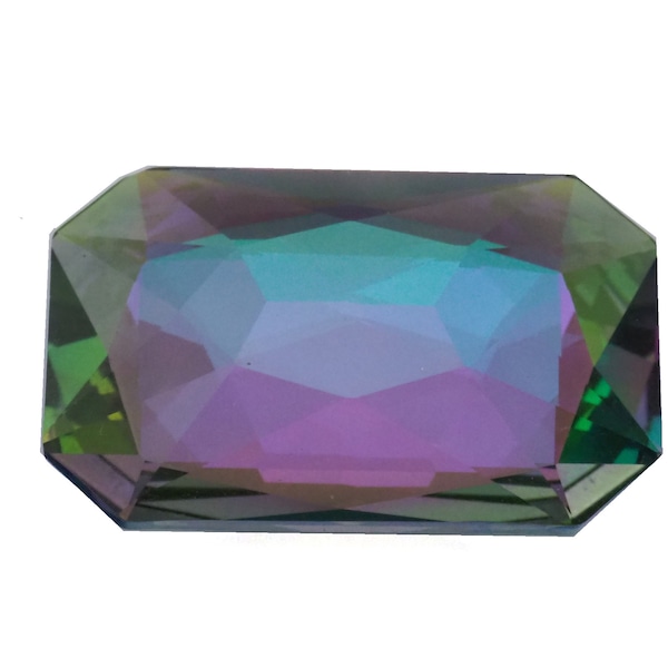 Rectangle octagon large fancy stone Swarovski® 4627 paradise shine unfoiled 27X18.5MM O32-2