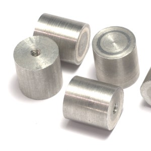 CD holder 14x15mm Aluminum cylinder  with 1/8&quot; thread 1914