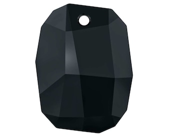 Graphic pendant 6685 Swarovski® Jet 38mm