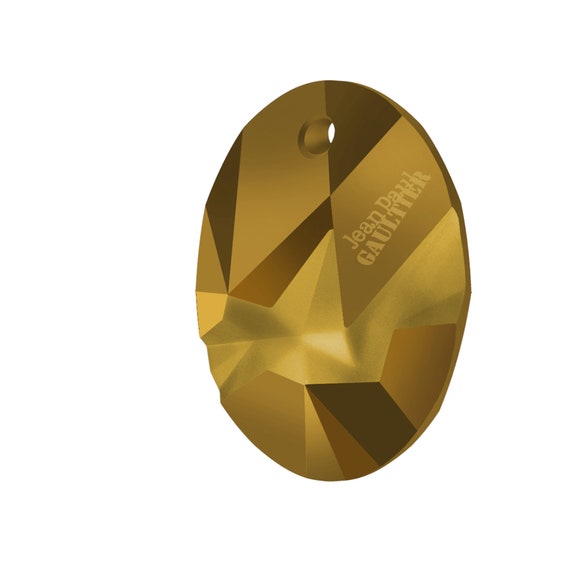 パーキングエリア様★【美品】jean Paul GAULTIER スワロフスキー Kaputt Oval Pendant (jean Paul Gaultier) 6910 Swarovski® Crystal