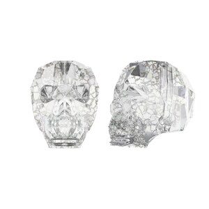 Doodshoofdkraal 5750 Swarovski®-kristal zilverpatina (slpa) 19 mm 762
