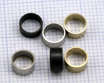 Spacer Bead Raw Brass Cylinder 6x3mm (hole 5.2mm) Charms, Pendant, Findings bab5 5006