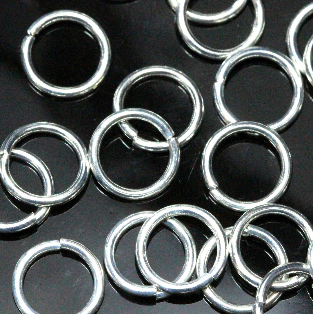 1000 Anelli Di Salto 6mm In Acciaio Inox - Jump Rings Per Gioielli Fai Da Te E Bracciali - Foto 4