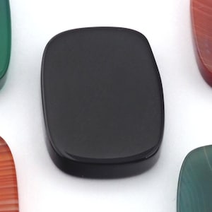 Cabochon TV naturale 13x18mm Cabochon in onice rettangolare con pietre preziose cb58-10