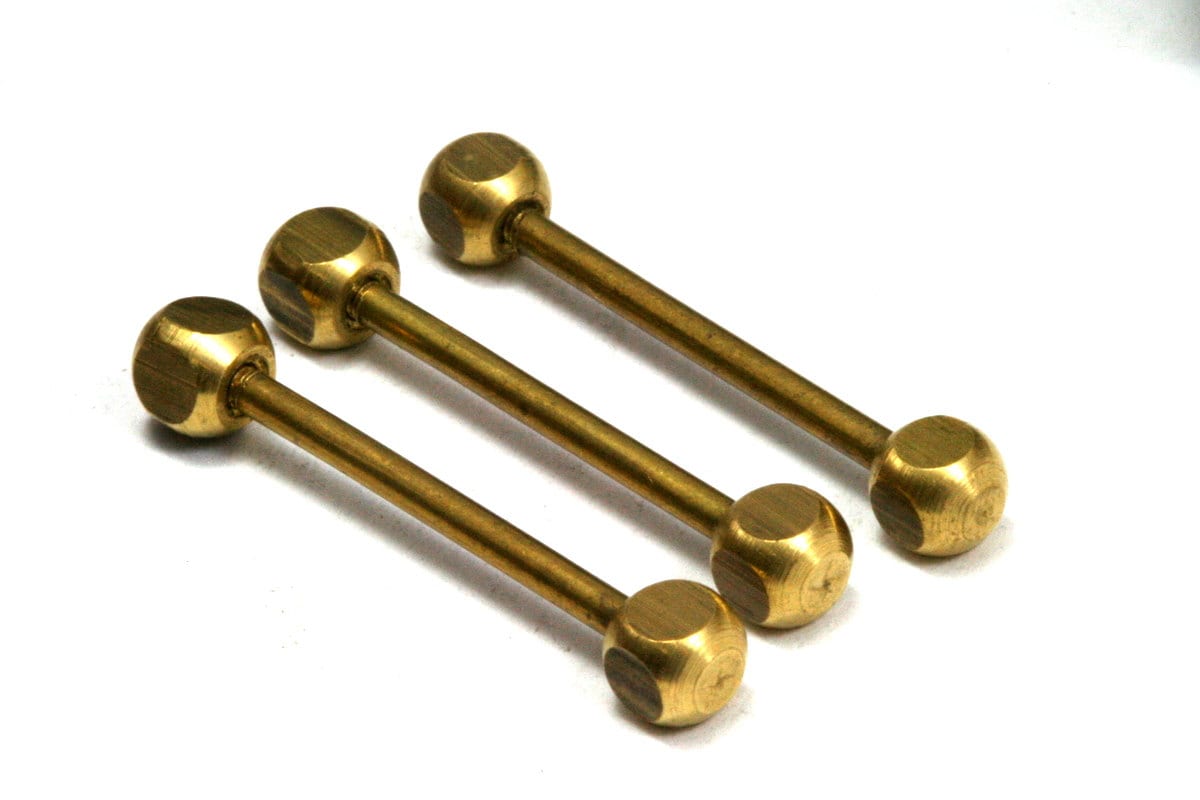 Raw brass barbell 2 pcs 21 mm inner pendant finding bb221 Etsy