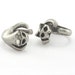 Antique Silver Plated Brass Hand Ring – Adjustable 18mm (8US Inner Size) OZ2739