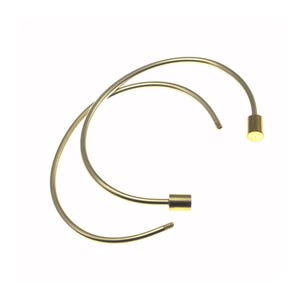 easy bendable for bracelet raw brass cuff 3mm wire adjustable 1589 brc