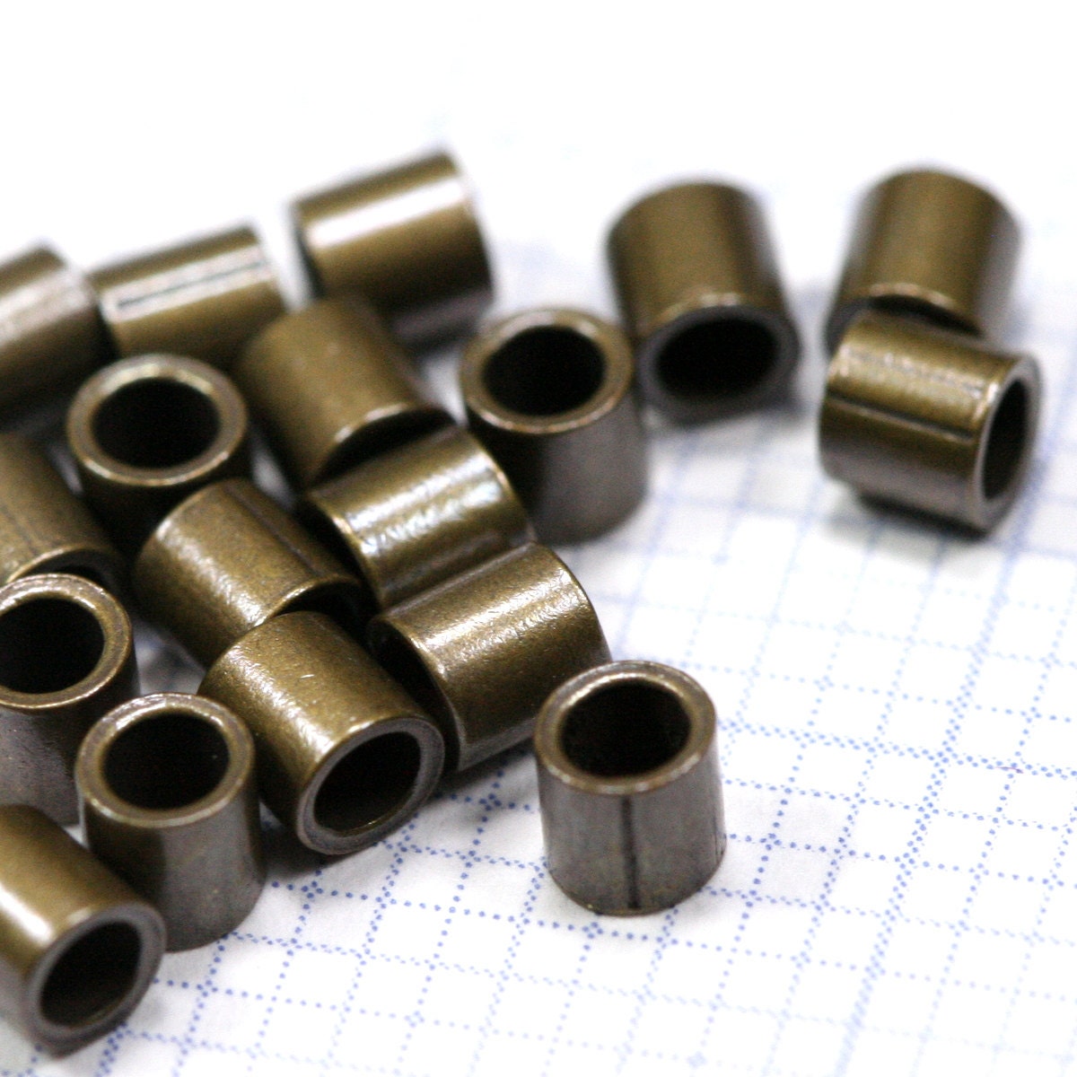 Crimp tubes crimp beads pcs 2.5x2.5 mm 175 mm 14 gauge Etsy