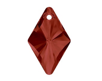 Rhombus Pendant 6320 Swarovski® Crystal Red Magma (001)(REDM)