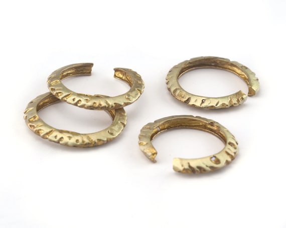 Minimalist Adjustable Ring Raw Brass (15mm 4.5US Inner Size
