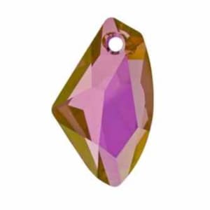 Colgante vertical galactic 6656 cristal swarovski 39 mm cristal lila sombra
