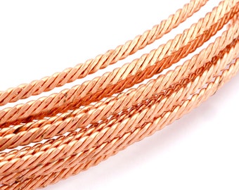 Swirl Raw Copper Strip sheet 3.5mm (1.5mm thickness) RF1-06