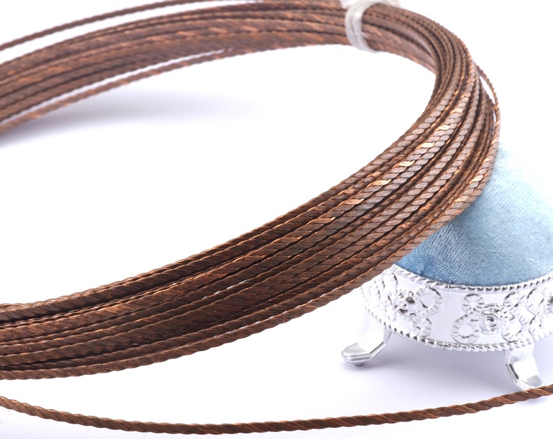 RF1-06 Twisted Raw Copper Strip sheet 3mm 1.5mm thickness